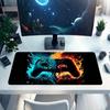 1PC gamepad fire Oversized Mouse Pad - Non-Slip Rubber Base Perfect for Office School Esports Home Decor Desk Mat 150A