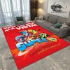Cute cartoon Super Zings printed carpet Non -slip carpet Yoga mat door mat photography props kitchen mat area rug birthday gift
