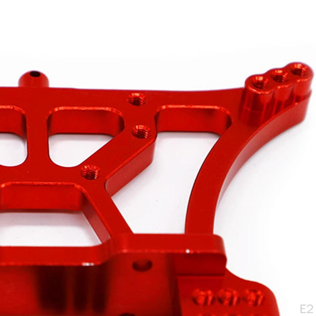 Aluminum Rear Slash 2WD Short Course Truck Upgrade Parts, Red