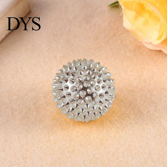 Magnetic 2Pcs Massage Ball Anti-stress ABS Acupressure Health and Beauty Therapy Needle Massager for Hand