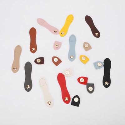 Chiusura Magnetica in Pelle a Scatto a Forma di Zucca per Borse Fai-da-Te