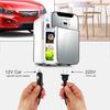 220V Large Capacity Car Refrigerator Freeze Heating Dual Use Fridge Fruit Storage Home/Car  Picnic Refrigeration Heating 20L 12V