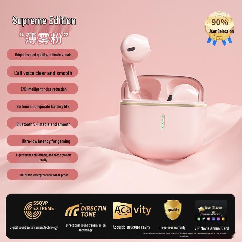 2025 Bluetooth Noise-Cancelling Wireless Headphones - Ultra-Long Battery Life for Sport