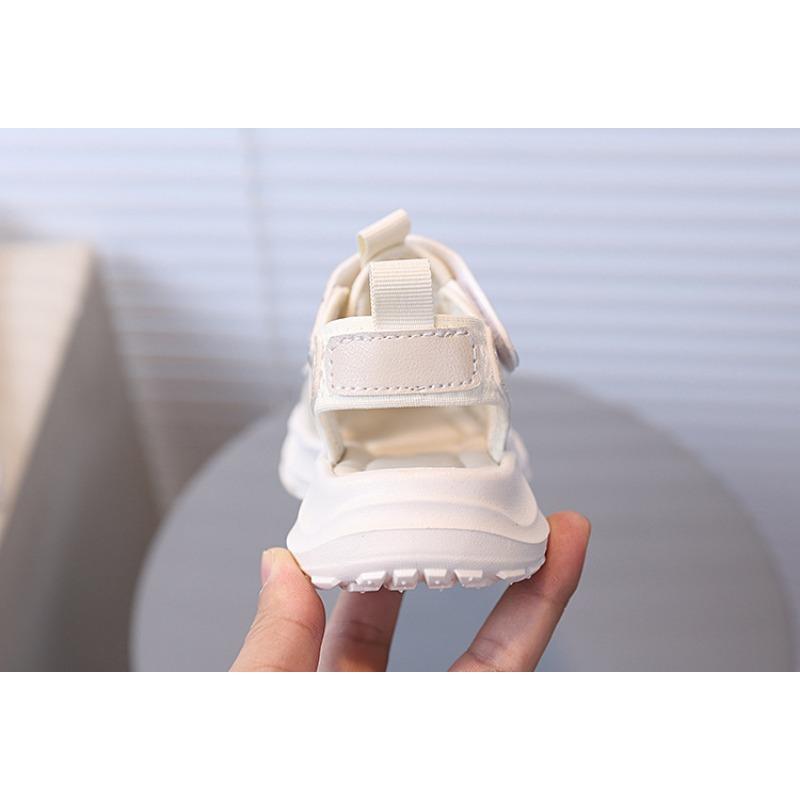 New Summer Boys' Sandals – Children's Mesh Breathable Sneakers, Girls' Soft-Sole Anti-Slip Closed-Toe Beach Shoes