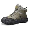 Men's Shoes Fashion High Top Casual Sneaker Outdoor Non Slip Wear-resistant Hiking Shoes for Men Work Safety Shoes Botas
