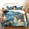 Set Letto Pianeti Singolo Gemello Matrimoniale Queen King Size Set Letto Adulto Bambino Camera da Letto Set Copripiumino universo spazio esterno Letto