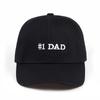 Baseball Stitching Embroidered Dad #1 Neutral Gender Women  Men For 1Piece Caps Spring And Autumn Outdoor Adjustable Casual Hats Sunscreen Hat