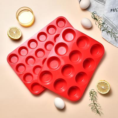 Round Silicone Cake Molds Steam Cake Dim Sum Bread Silicone Baking Pan Ice Box Jelly Pudding Molds