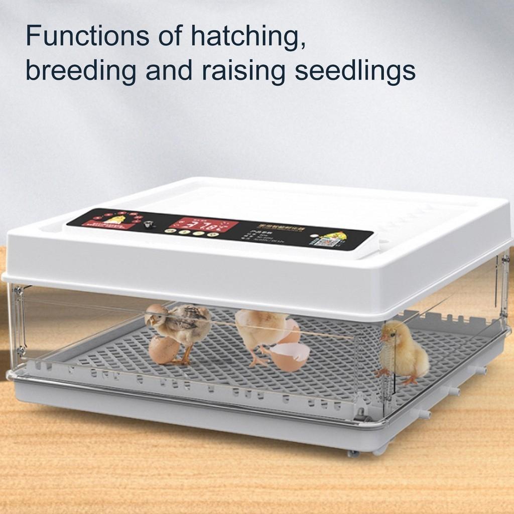 10/15/30 Eggs New Incubator Fully Automatic Water Replenishment Thermoregulator Hatcher Machine Multifunctional Dual Electric Supply Egg Hatcher