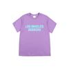 MLB T Shirts Unisex Purple Crew Neck Moderate Straight Fit 31TSN4131-07V