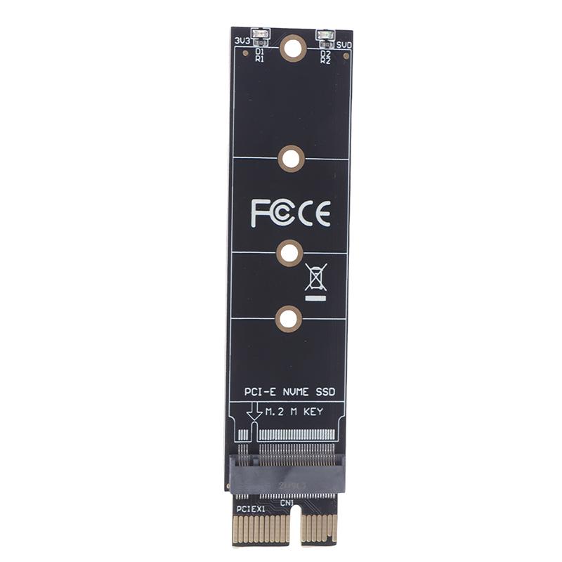 Pcie til M2-adapter Nvme Ssd M2 Pcie X1 Raiser Pci-E Pci Express M Key Connector