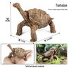 Cross-Border Children's Cognitive Amphibian & Reptile Tortoise Model Fish Tank Ornament Toy