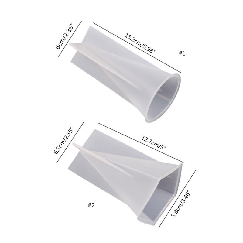 Rings Cone Resin Mold,Rings Holder Silicone Molds for Epoxy Resin,Candle Mold Rings Cone Pyramid Silicone Resin Mold