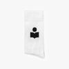 Isabel Marant Siloki Logo Socks Ct001jfa A1c11a 20wh