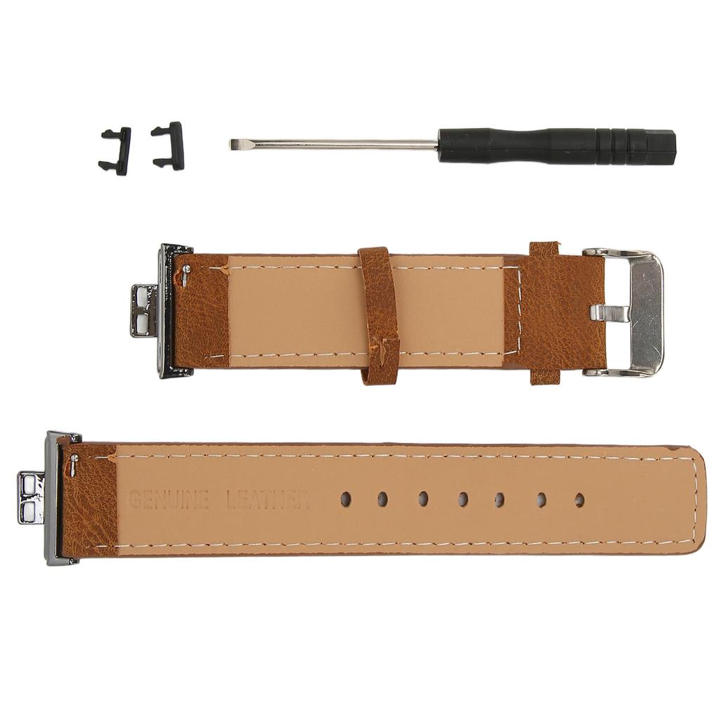 Leather Band Compatible for   Watch FIT Replacement Watch Band Strap Bracelet Wristbands