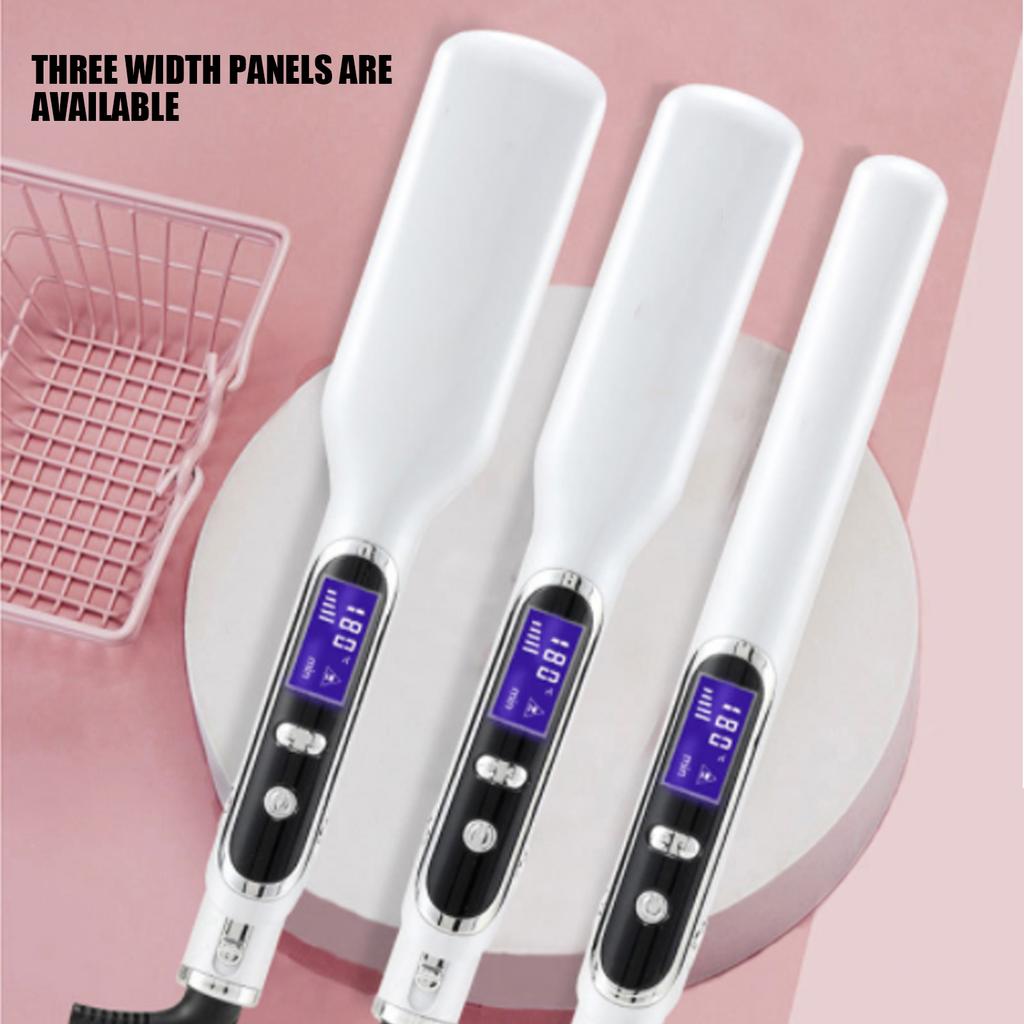 Hair Straightener Home Salon Dual Use Flat Iron Curler Straightening Iron