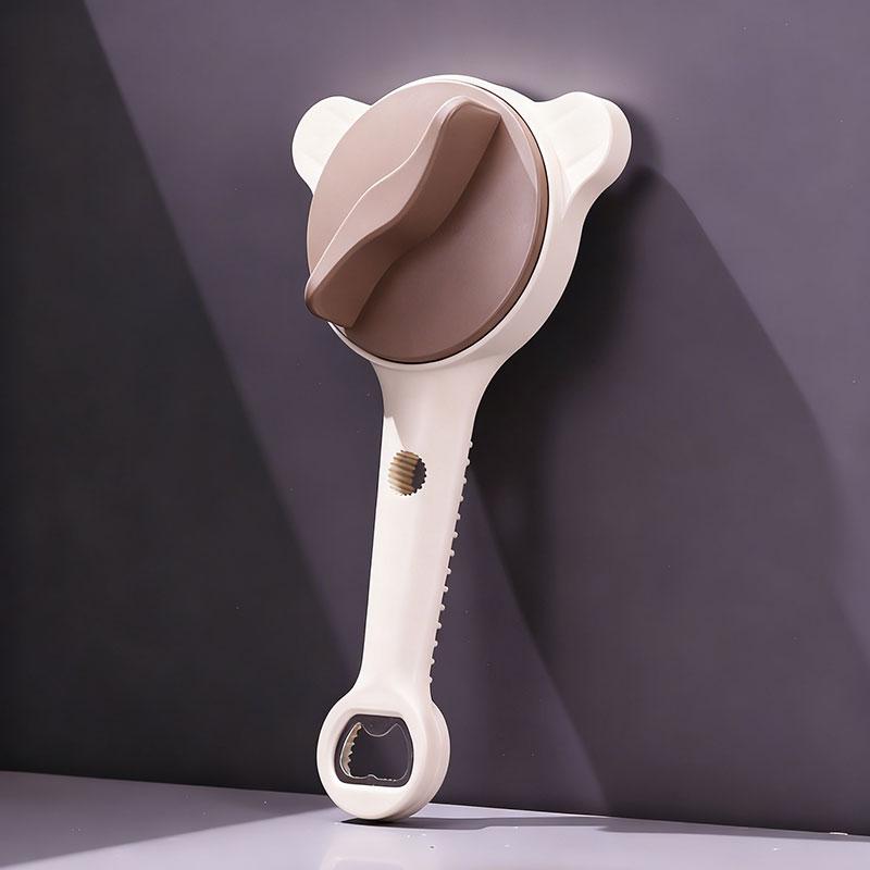 3-in-1 Metal Kitchen Tool Gripper Lid Opener Can Multifunctional Adjustable Opener Bottle Opener - Easy to Use Home Essential