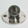 BAAU 2X Marine Edelstahl 60 Grad 22mm 7/8 Zoll Rohr Runde Basis Handlauf Geländer Beschlag Yachtzubehör