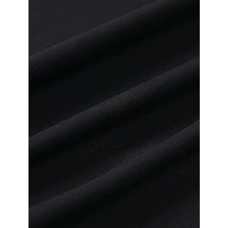 Rozmiary europejskie Męska Koszulka z Nadrukiem - Miękka Codzienna Koszulka z Okrągłym Dekoltem z Napisem Brooklyn, Codzienny Swobodny Strój