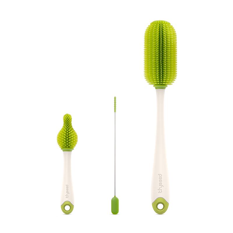 Shixi 3-in-1 Baby Bottle Cleaning Brush Set