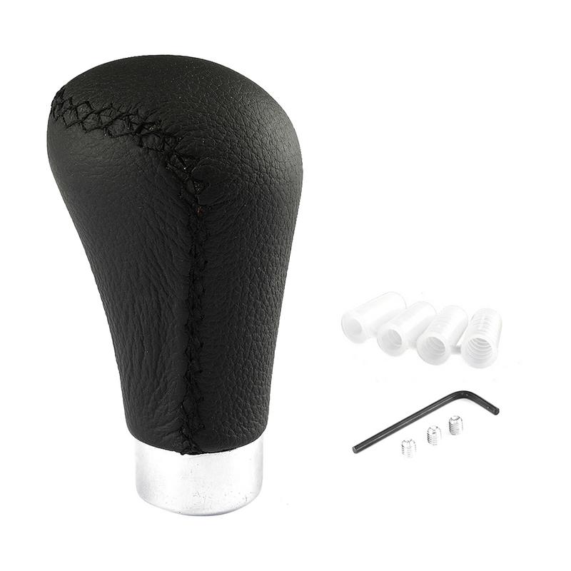 

Ручка переключения передач, ручная универсальная кожаная ручка рычага переключения передач, автомобильные ручки переключения передач, ручки рычага переключения передач, подходят для большинства