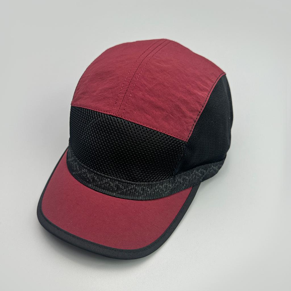 Color Matching Simple Solid Color Quick-Drying Baseball Cap Men'S And Women'S Mesh Sunshade Breathable Short Brim Cap
