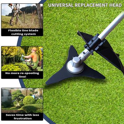 3 Teeth Brush Cutter Blade 255mm/10in Diameter Weeder Eater Blade Trimmer Lawnmower Accessories Replacement Blade