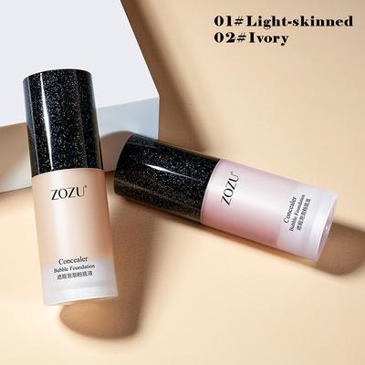 Concealer Bubble Liquid Foundation Concealer Repair Natürliches Nackt-Make-up BB-Creme Feuchtigkeitsspendendes, atmungsaktives, zartes Basiscreme-Make-up
