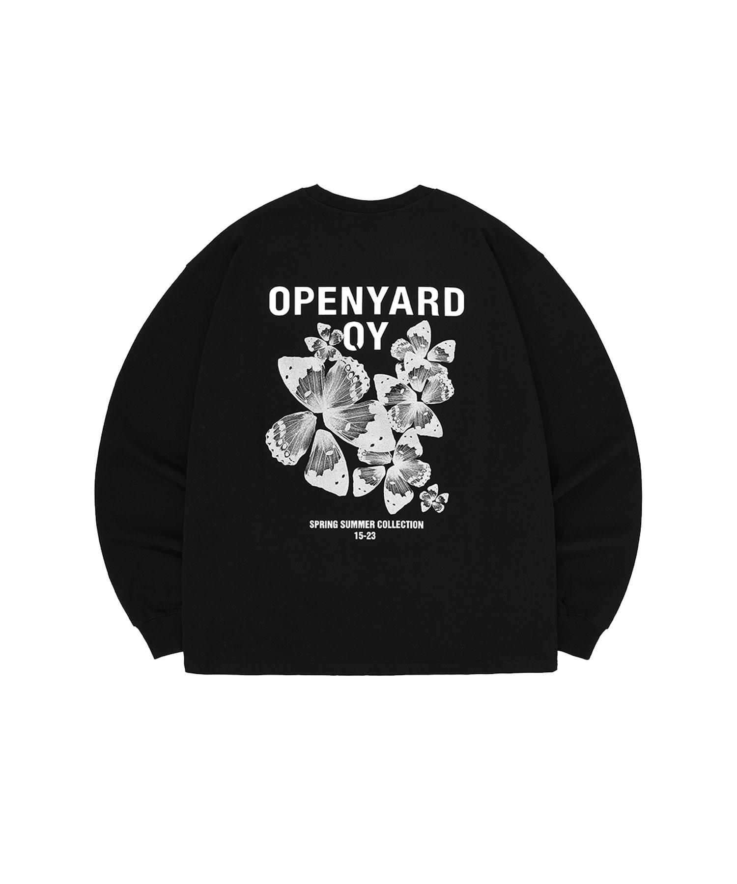 Oy Butterfly Logo Long Sleeve - Black Black/1Size