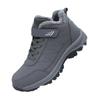 Winter New Men Snow Boots Outdoor Thick Soled Non Slip Cotton Shoe Fashion Warm Plush Boot Casual Comfortable Male Shoes Botas