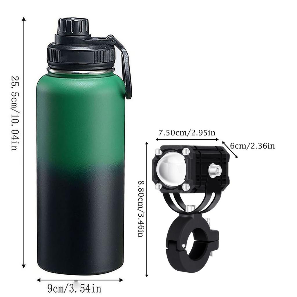 Headlight with Eye, Auxiliary Spotlight for E-bike and Scooter