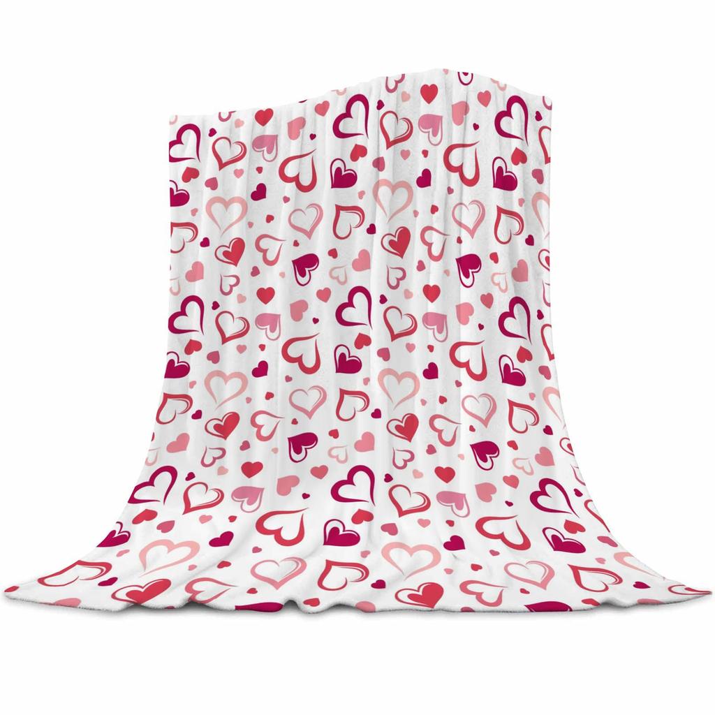 Cartoon Fire Engine Design Digital-printed Polyester Bedroom Velvet Flannel Soft Sofa Cover Blanket Fleece Blankets for Beds