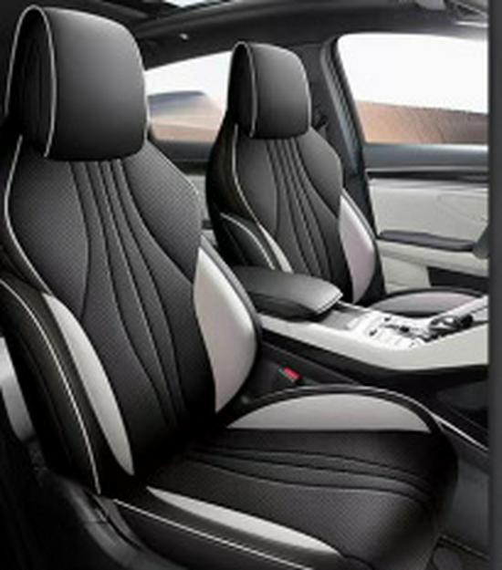 Song PRO Cartoon Leather Car Seat Cushion, Five-Seat Model, All-Season Use