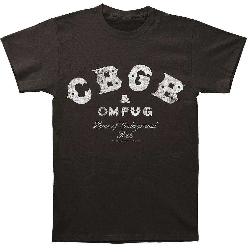 `CBGB Distressed Logo T-Shirt L
