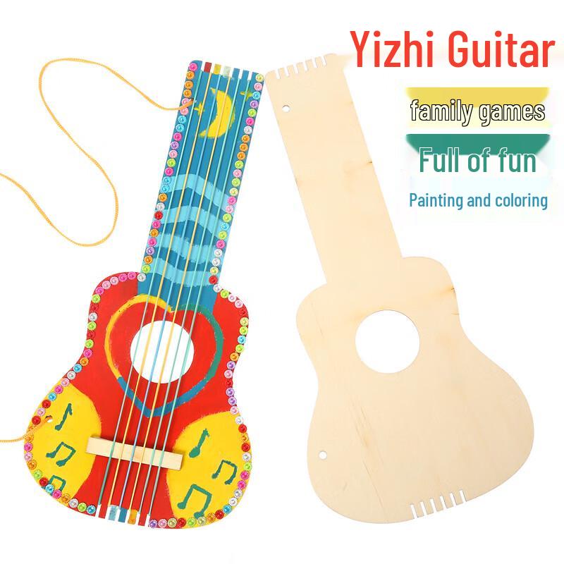 DIY Wooden Guitar Painting Kit