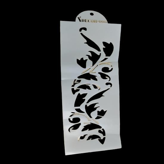@ Plastic Leaves Design Stencil For Cake Decorating a080 Zr565-60%Off