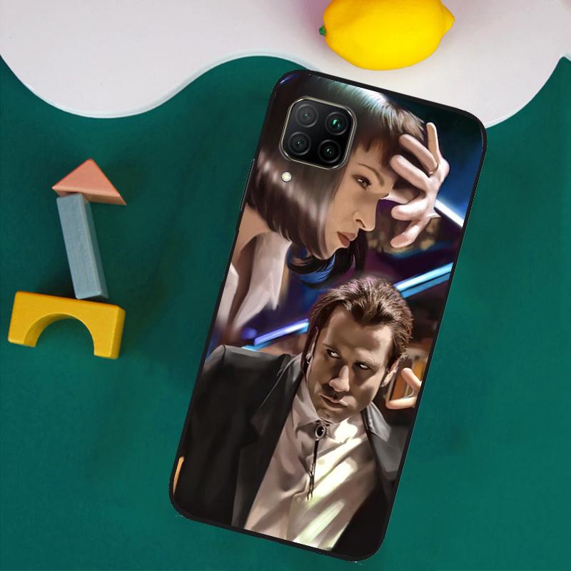 Pulp Fiction Movie Poster For Huawei Nova 11 10 9 SE 5T 11i 8i 3i Nova Y90 Y91 Y70 Y60 Y61 P20 P40 Lite P30 Pro Case
