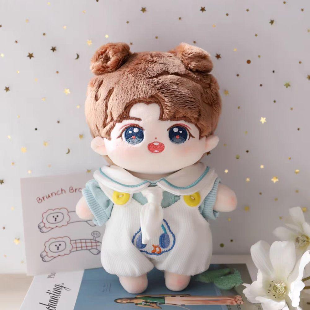 Overall Cotton Doll Clothes Hoodies Plush Toy Clothes 20cm Cotton Doll  Dress  20cm Cotton Doll