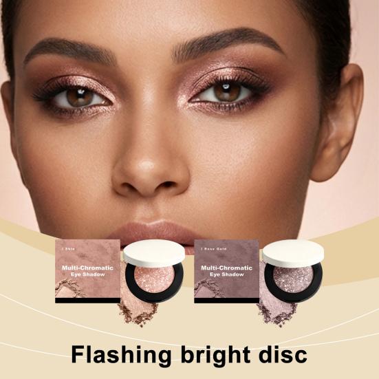 3.5G Shimmery Eye Shadow Long Lasting Waterproof Smudge-proof Shimmering Metallic Women Eyeshadow Eye Makeup Supplies