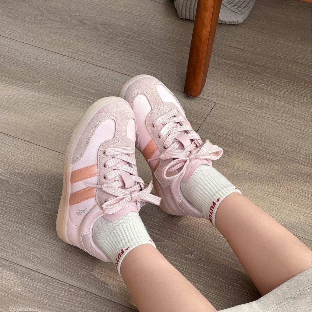 Kids' Korean Style Lightweight German Training Shoes – Spring 2025 New Arrivals, Unisex Low-Top Soft Sports Shoes.