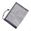 Black Golf Bag with Professional Nylon Storage Net And Drawstring for Shower, Tennis, Gym, Swimming