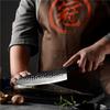 8 Inch Hamdmade Chef Knife 3 Layers Japanese AUS10 Steel Gyuto Knife High Carbon Kitchen Knives Cooking Tools with Knife Protector GRANDSHARP