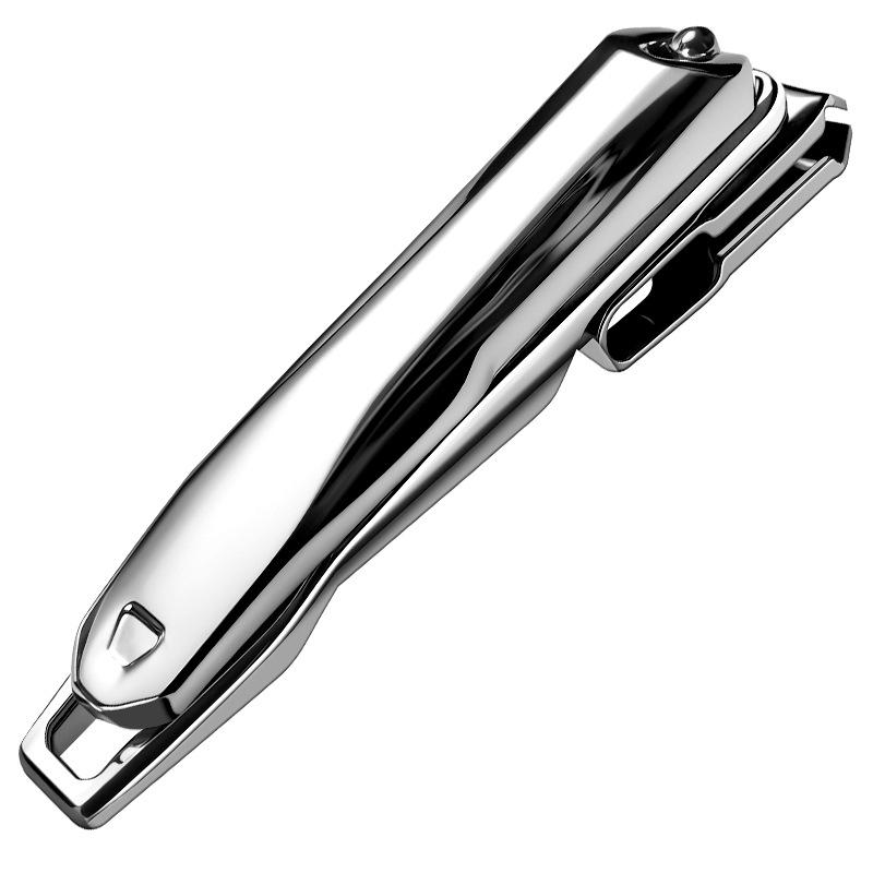 360° Rotatable Stainless Steel Nail Clipper with Mirror Finish