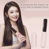 Bezdrátový kartáč na rovnání vlasů pro ženy Přenosný elektrický rovnací hřeben s keramickým povrchem
