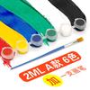 12-Color Children's Acrylic Paint Set with Brushes for DIY Painting and Crafts