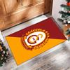 Tappeto Morbido Antiscivolo per Interni con Motivo Calcio Galatasaray FC Tappetino Decorativo Sportivo per Camera da Letto