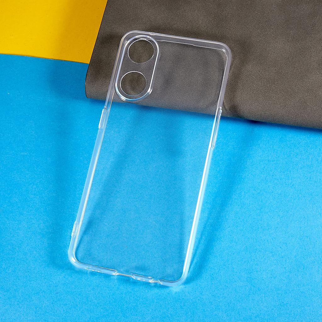 For Oppo Reno8 T 4G Flexible TPU Cell Phone Case Slim HD Clear Shockproof Mobile Phone Cover