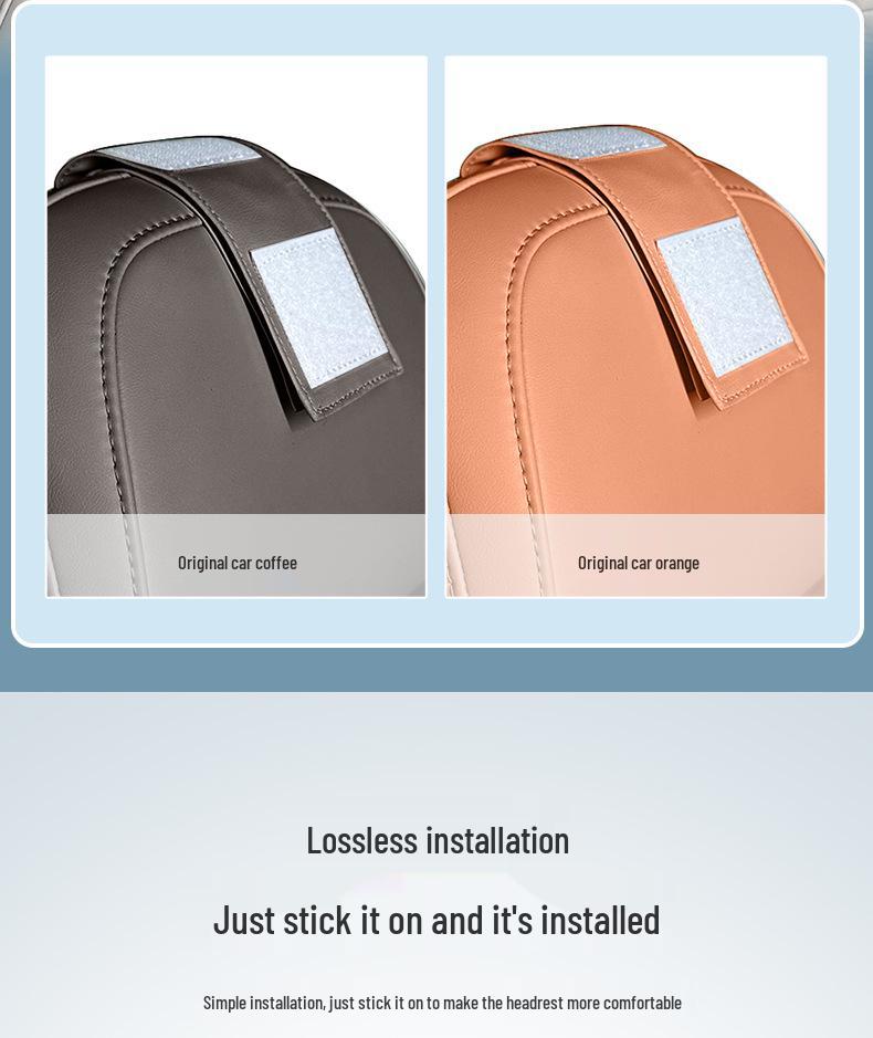 Ideal 2025 Smart Car Pillow with Thickened Headrest and Extension Strap