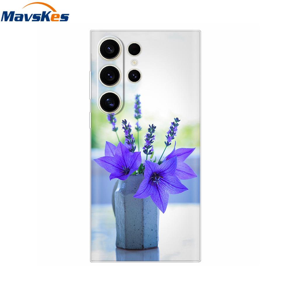 Soft Silicone Case For Samsung Galaxy S25 Ultra Back Cover for Samsung S25 Plus Shockproof Phone Cases for Galaxy S25 Coque Mask