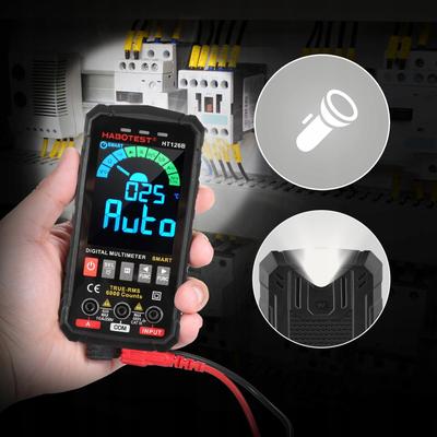 Cyfrowy Multimetr Uniwersalny Ncv Rms Live Test Termopara Temp. Latarka Led
